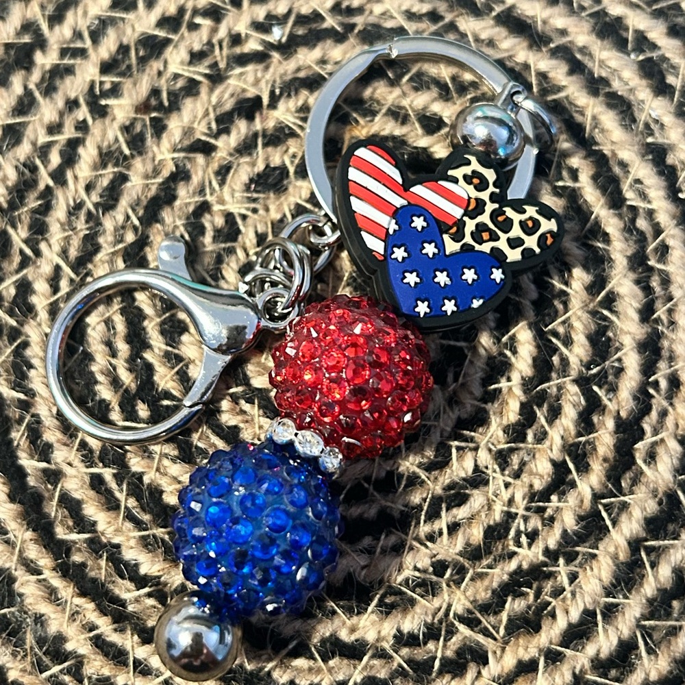 Patriotic Keychain